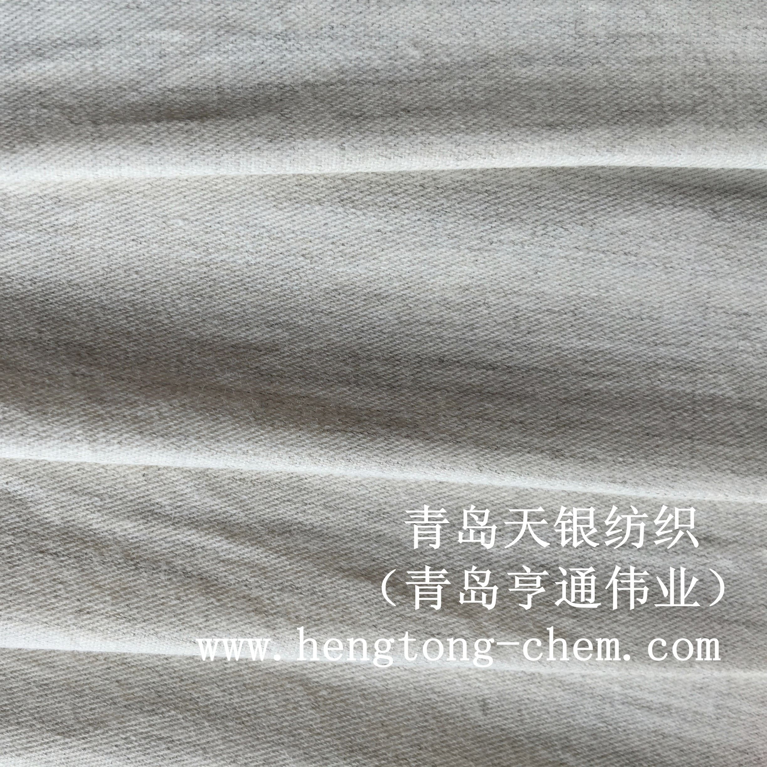 Silver staple and cotton blended bed sheet fabric with antibacterial cotton